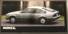 Prospekt Faltblatt Broschüre Werbung Autohaus GM Opel Monza 1979 CIH Motor 6Zyl.
