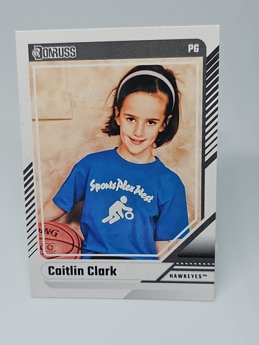 2024 Panini Caitlin Clark Collection - Base Donruss #18 Caitlin Clark (RC)