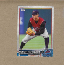 Rob Refsnyder 2015 Topps Pro Debut #117 Scranton