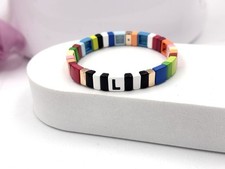 ROXANNE ASSOULIN Alphabet Soup Bracelet Alphabet  "L”