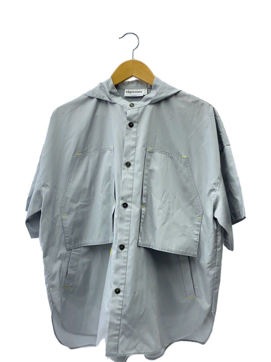 BAROCCO GIAPPONE altra camicia manica corta M poliestere grigio tinta unita 470HA430 0320
