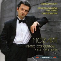 Audio Cd - Wolfgang Amadeus Mozart - Piano Concertos K413, K414 - Dynamic -D- N
