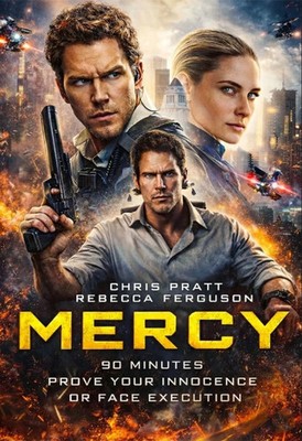 Mercy (2026) DVD Movie Sci-Fi Thriller Full HD Region Free New With Subtitle