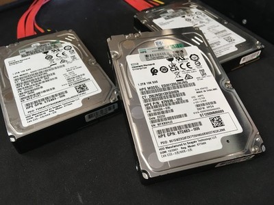 *LOT OF 5* HP 1.2TB 10K 12G 2.5'' SAS ST1200MM0009 HP EG001200JWJNQ *512 FORMAT