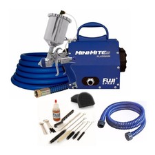 Fuji Spray Mini-mite 5 Platinum T75g Hvlp Spray System Blue