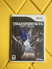 Transformers: The Game Nintendo Wii 2007 Tested W Manual Complete CIB