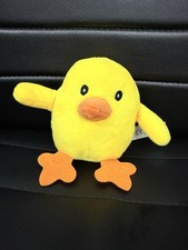 Mini Yellow Duck Plush Soft Toy Teddy The Works 4” Small Pocket Cute