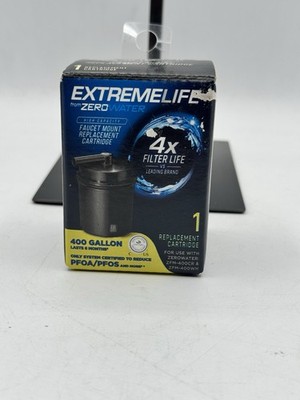New Sealed Extreme Life Faucet Mount Replacement Filter by Zero Water 400 Gallon