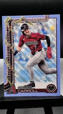 Corbin Carroll - 2025 Topps Holiday  #H158 Holiday Light Blue White Glitter
