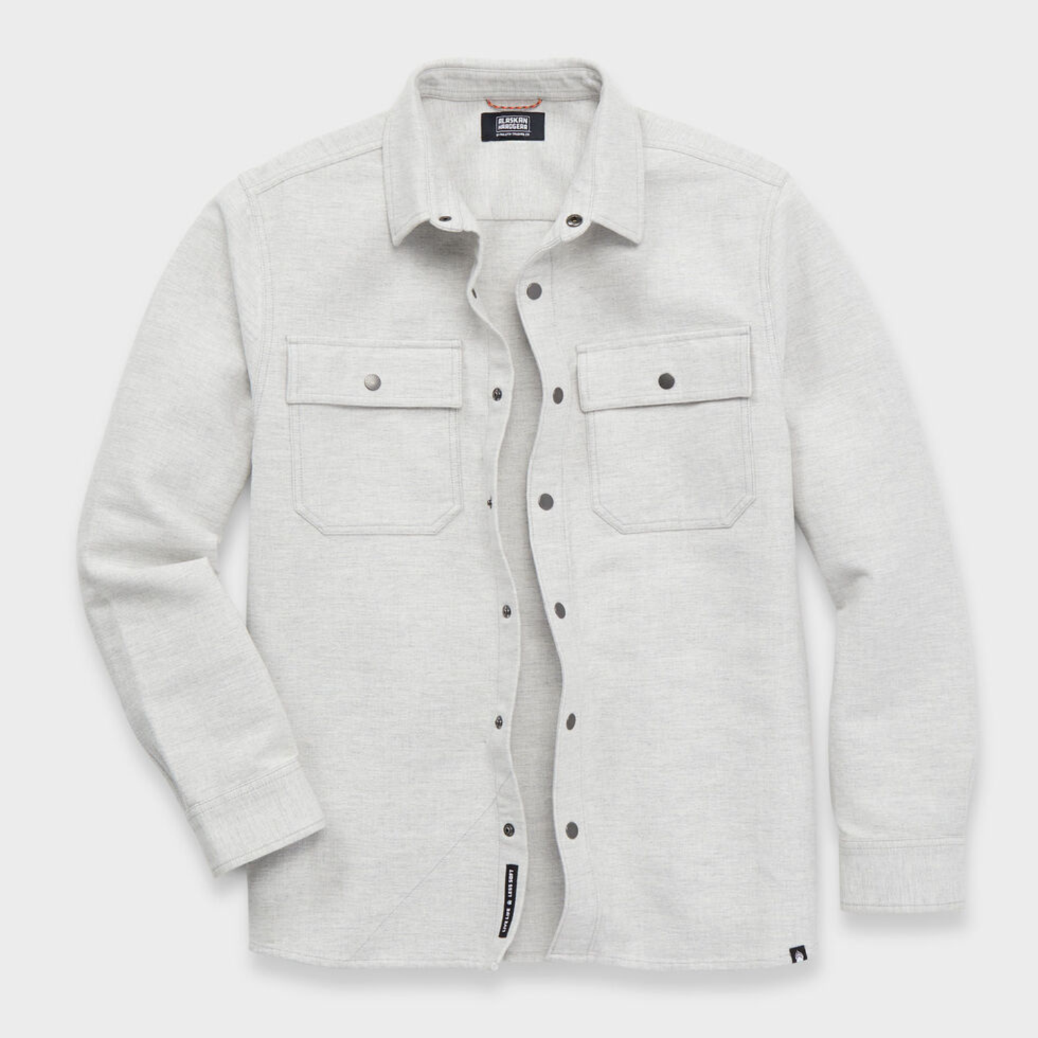 AKHG Crosshaul Men’s Standard Fit Flannel Overshirt Cotton Work Shirt Snap Front