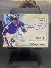 2025 Topps Museum Collection Sammy Sosa Showpieces Auto 01/10 SSP ON CARD AUTO