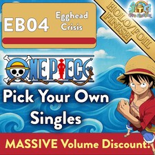 Up to 35% off!🏴‍☠️💀 One Piece EB04 Egghead Crisis ⚓🦜