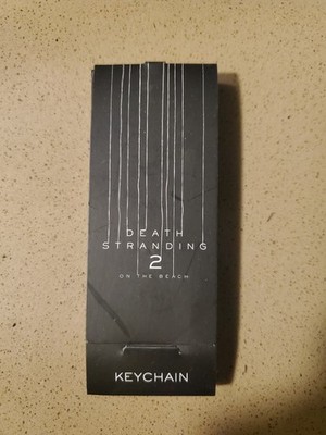 Death Stranding 2 Metal Guitar Keychain PRIZE WINNER RARE NIB!