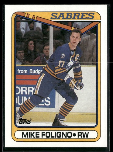 1990 Mike Foligno #123