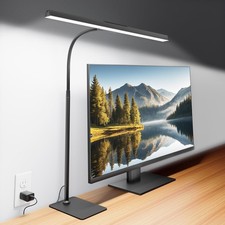 LED Desk Lamp with Base,Eye-Care Architect Light for Home Office,12W Task Lam...