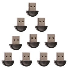 10Pack Mini Bluetooth USB Dongle For Laptop PC For Win Xp For Win7 8 10