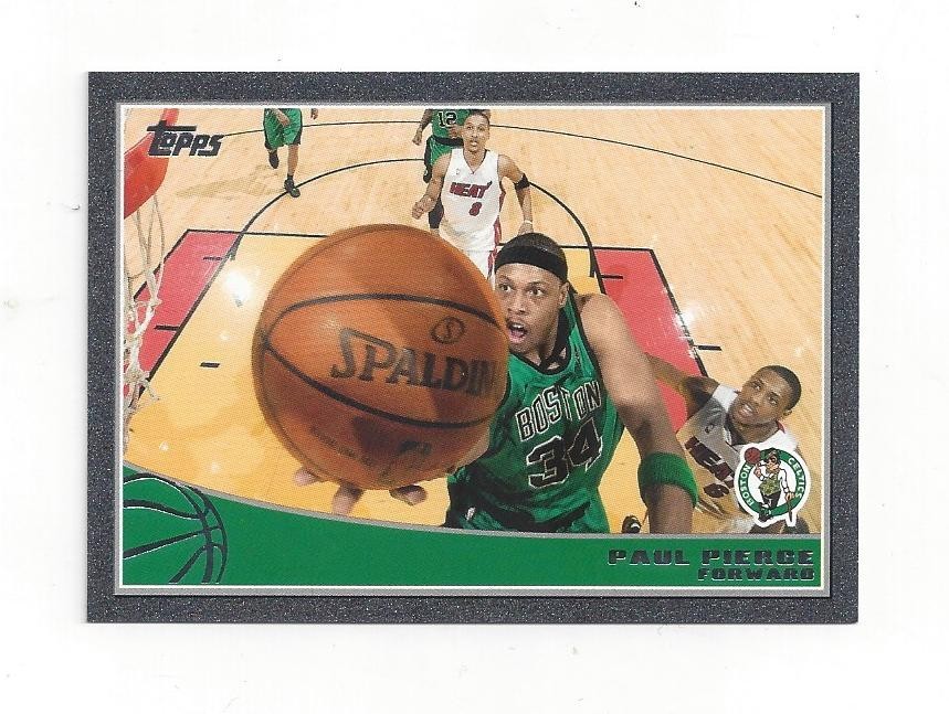 2009-10 Topps Black Border Paul Pierce NM-MT # 12 43/50 Boston Celtics