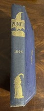 1846 Volumes X, XI  10 & 11 PUNCH MAGAZINE / LONDON CHARIVARI Original Hb VGC