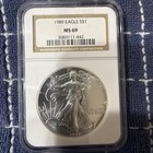 1989 American Silver Eagle Coin - NGC MS69 — photo 1