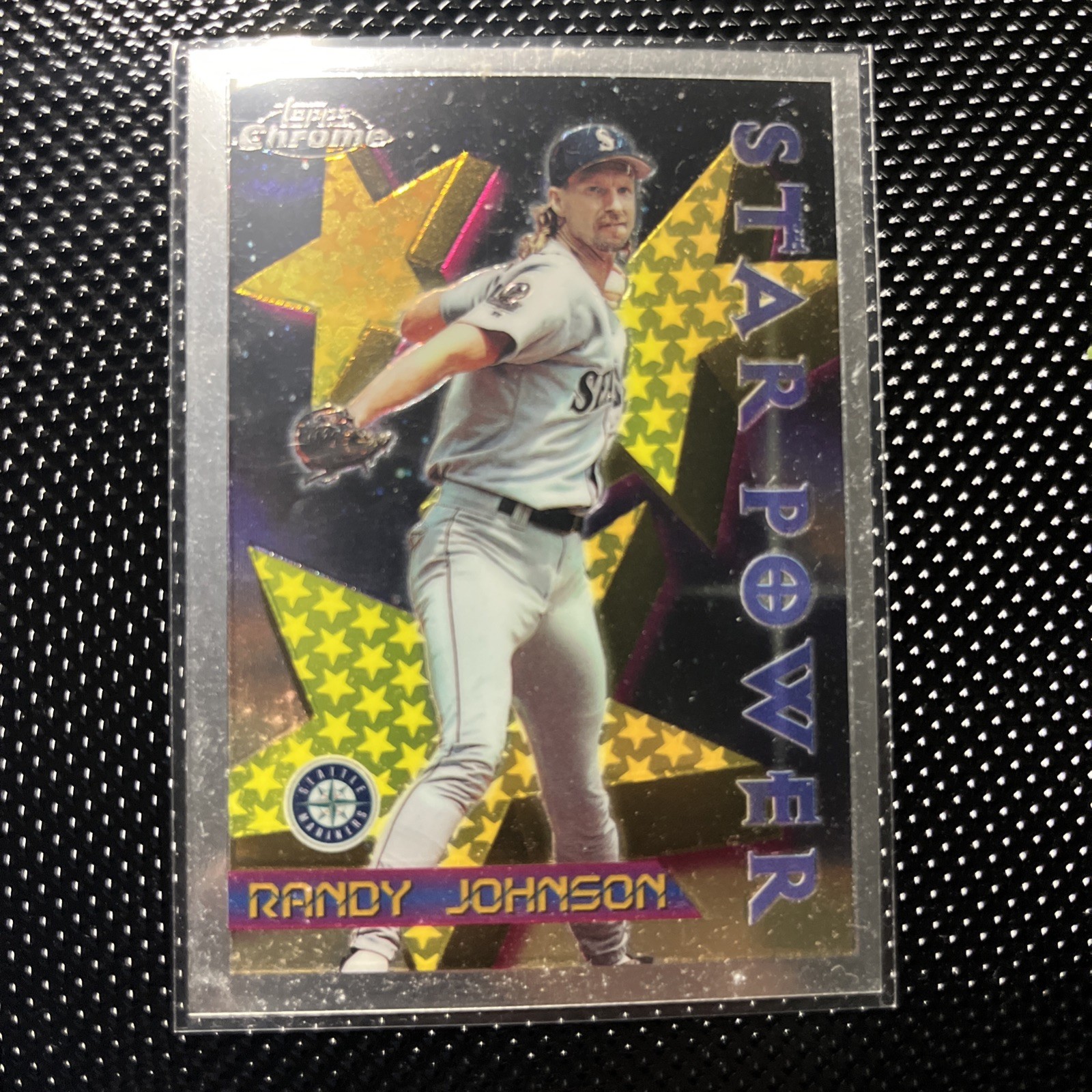 1996 Topps Chrome - Star Power Randy Johnson #84