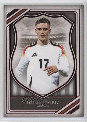 2025 Unique World Football Heritage Midfielder Ruby 10/10 Florian Wirtz 1k54