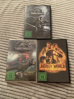 Jurassic World Ultimate Trilogy DVDs