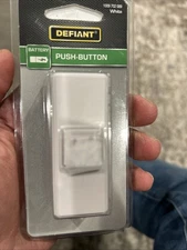 Defiant Wireless Push Button White 18000314