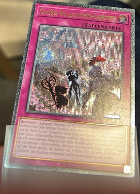 Yu-Gi-Oh! TCG Großes Willkommens-Labyrinth Foil Deutsch Ultimate Rare