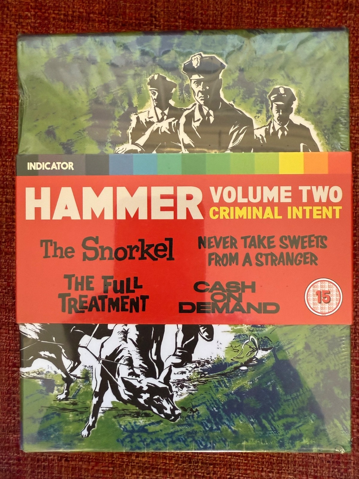 HAMMER - VOL 2 CRIMINAL INTENT [INDICATOR LTD ED BLU-RAY] NEW SEALED SMALL DENT
