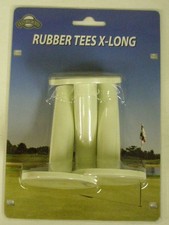 On Course Rubber Tees X-Long Size 3pk NEW Golf Driving Mat Range Tee