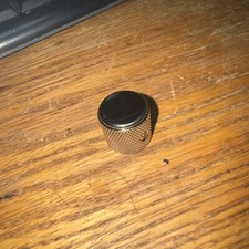 Chrome Steel 6mm Set-screw Guitar Knob