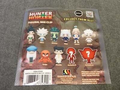 HunterxHunter NEW * Knuckle Clip * Blind Bag Opened Series 4