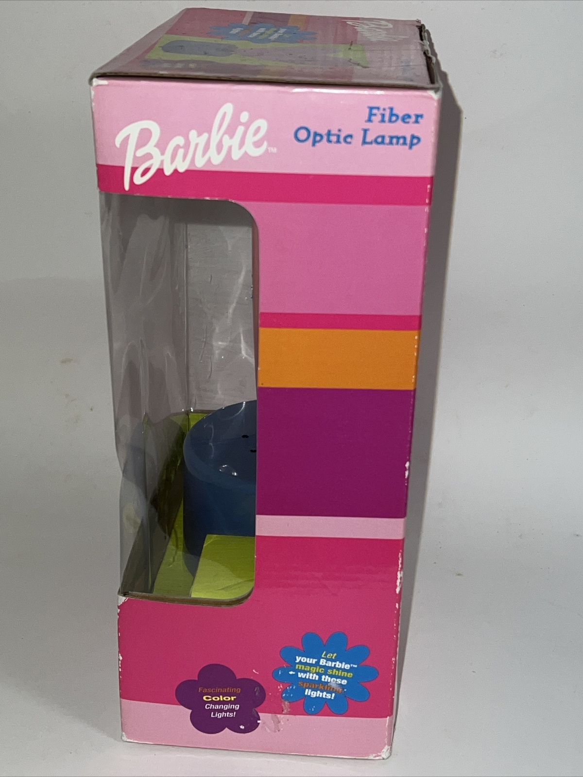 Barbie Fiber Optic Heart Lamp 2003 Unopened Color Changing Lights RARE