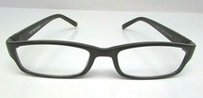Foster Grant DERICK BLK Men's Black Reading Glasses Readers NEW See Description