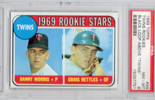 1969 Topps Baseball Cards #99 Twins Rookies Loop above 