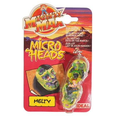 Mighty Max Micro Heads Melty - MOC