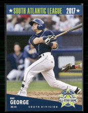 Max George 2017 South Atlantic League All Stars Set