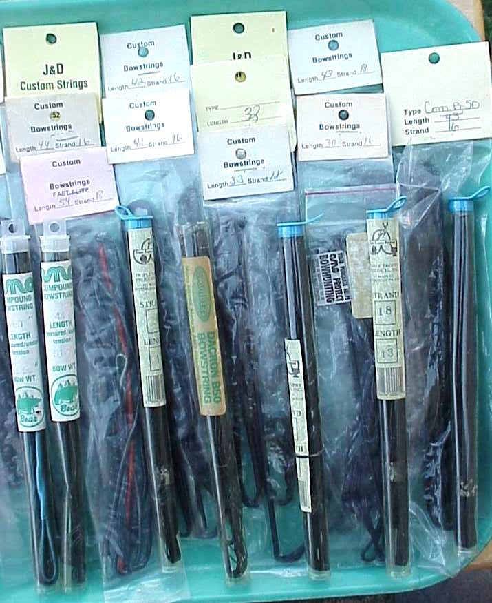 30 ) VINTAGE RECURVE BOW STRINGS **, Bowstring , NOS eBay