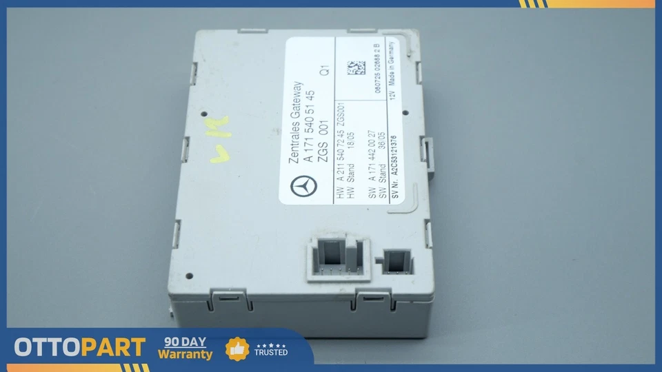 Módulo de controle gateway 2005-2011 Mercedes-Benz SLK280 SLK55 AMG FABRICANTE DE EQUIPAMENTO ORIGINAL 1715405145 - Imagem 2 de 3