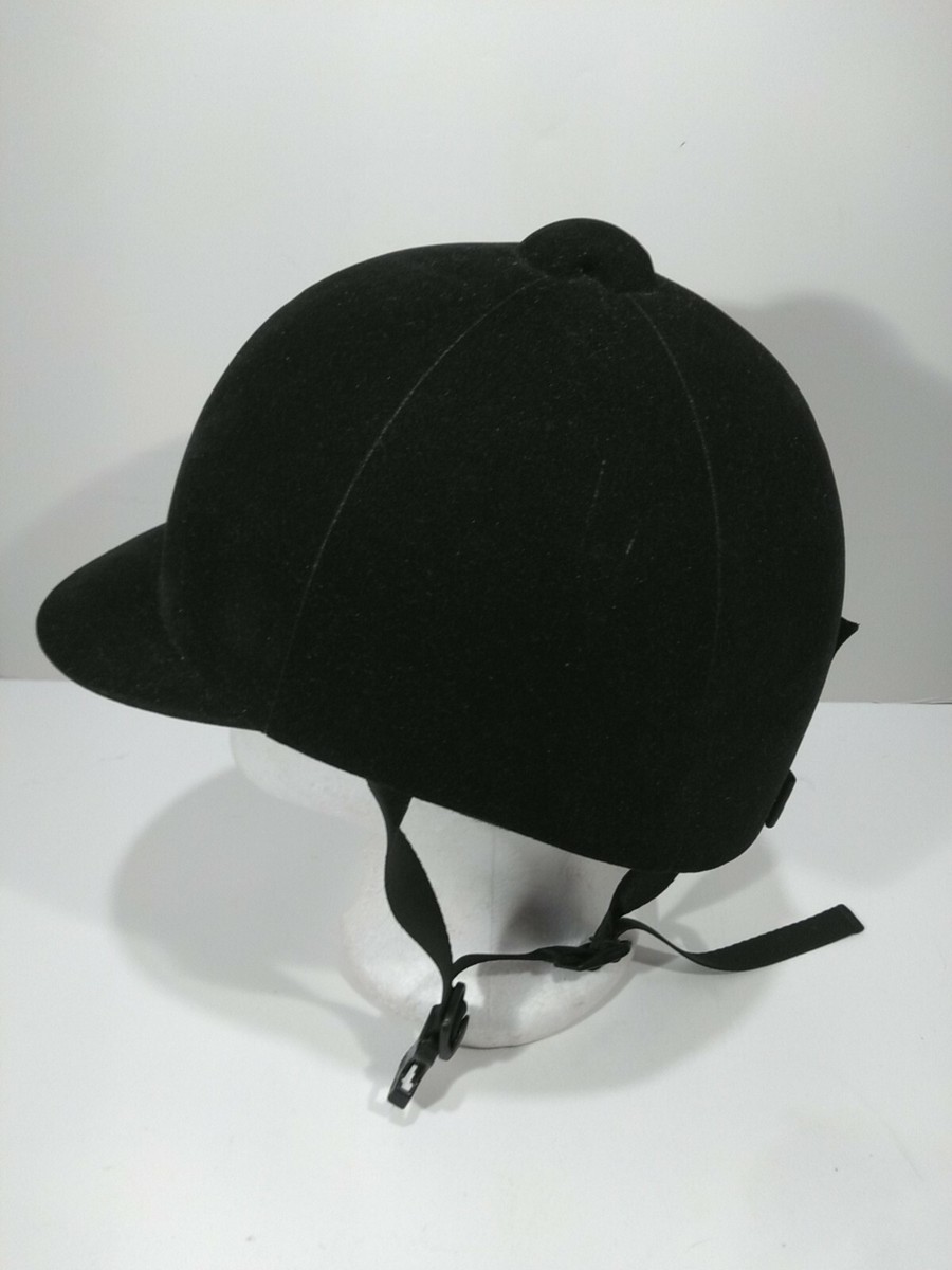 Vintage Black Velvet International Hunt Cap Horse Riding  display picture 2