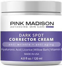 Dark Spot Remover Corrector Face, Hands, Neck. Sun Spot Treatment Corrector 4 OZ