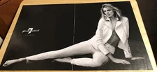 7 For All Mankind  - Long Legged Model - Magazine 2-Page Print Ad