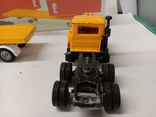 Corgi Major 1106 Mack Container Truck Very Good Play Worn free reproduction Box - Picture 11 of 13