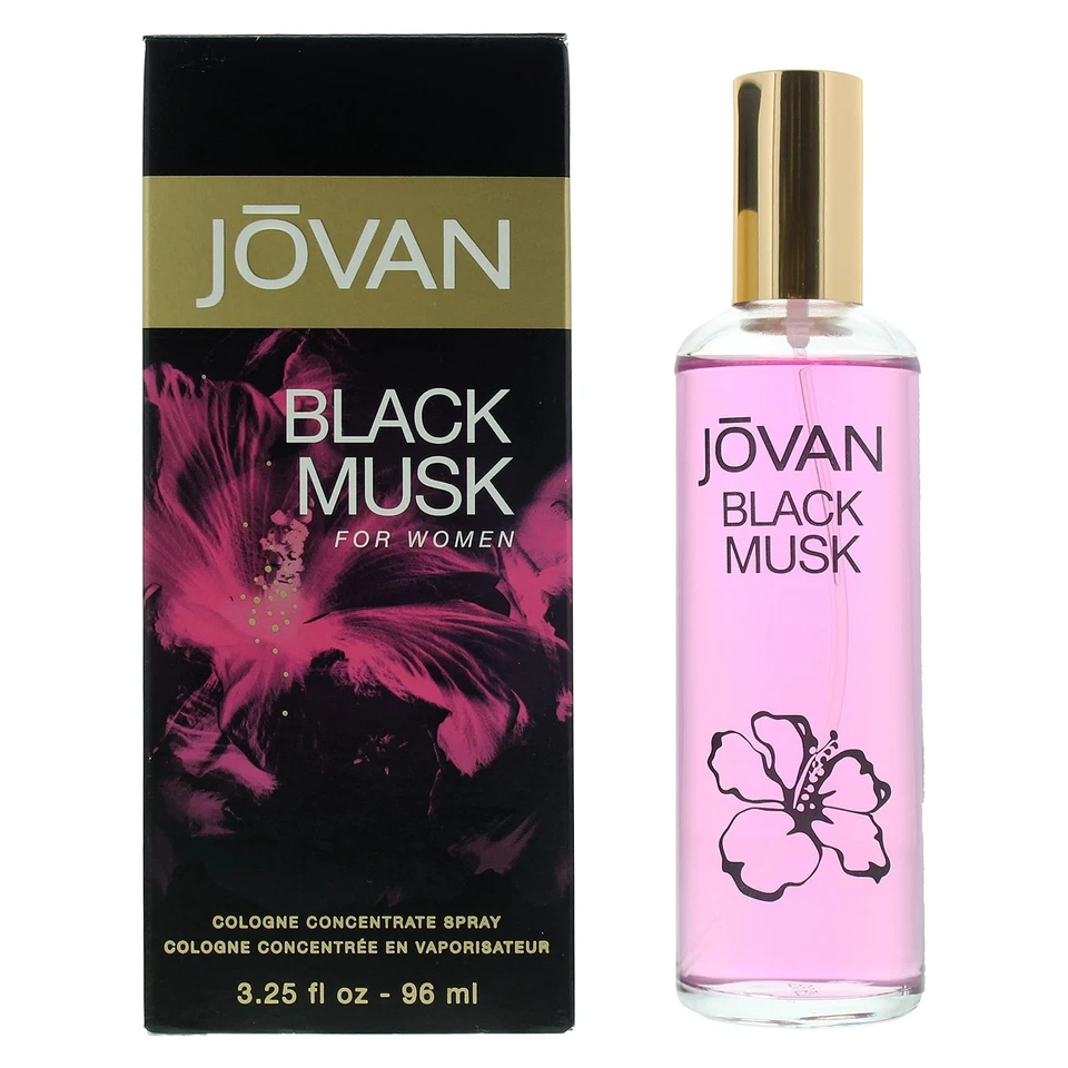 Jovan Black Must perfume 3.25 colonia concentrado spray Foto 3 de 4