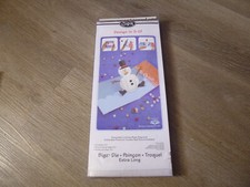 New Open Box Sizzix Bigz Die Design In 3-D Snowman Extra Long 656460