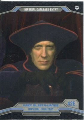 Star Wars Chrome Perspectives Base Card #42E Kren Blista-Vanee