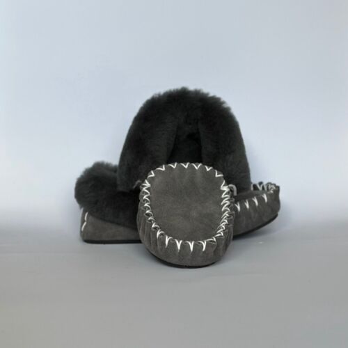 MOCCASINS ON SALE - GENUINE AUSTRALIAN MADE 100% SHEEPSKIN FOR MENS & LADIES - Picture 16 of 29