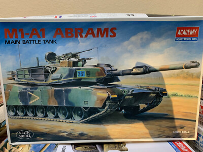 *DISCOUNTED* Academy M1-A1 ABRAMS MAIN BATTLE TANK 1/35 Scale Kit