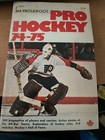 Libro Vintage Pro Hockey 74-75