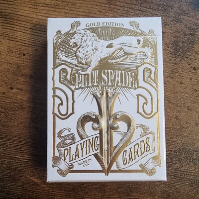 Split Spades Lions Deck 1st Edition – David Blaine – Cartes à Jouer